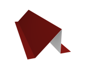 Планка снегозадержания малая Grand Line 0,5 Сатин с пленкой RAL 3011 коричнево-красный (3м) Центр Кровли