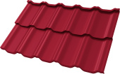 Профиль волновой "Квинта Уно" ("Kvinta Uno") 0,45 ПЭ RAL 3003 рубиново-красный Центр Кровли