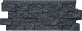 Фасадная панель Grand Line Дикий камень Classic графит Центр Кровли