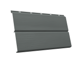 ЭкоБрус new 3D 0,45 PE RAL 7005 мышино-серый Центр Кровли