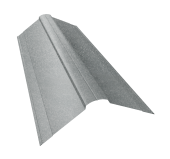 Планка конька фигурного 150x150 0,45 Zn (2м) Центр Кровли