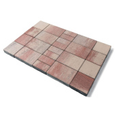 Плитка тротуарная Мозайка Color Mix фламинго h60 200х100 200х200х300х200 Центр Кровли