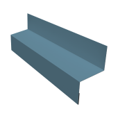 Отлив межэтажный 35 0,45 Drap TX RAL 5024 пастельно-синий (2м) Центр Кровли