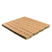 Плитка тротуарная Классико круговая Медовый h60 73х110х115 Центр Кровли