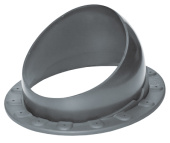 Элемент проходной Krovent Base-VT Seam 125/150 серый Центр Кровли