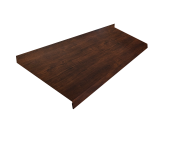 Отлив простой 250 0,45 Print-Double Premium Cherry Wood Dark F (3м) Центр Кровли