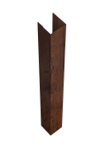 Стойка жалюзи Texas 0,45 Print Premium Cherry Wood Fresh TwinColor (3м) Центр Кровли