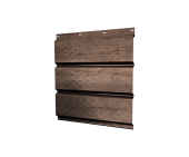 Софит металлический полная перфорация 0,45 Print Premium с пленкой Almond Wood Fresh Центр Кровли