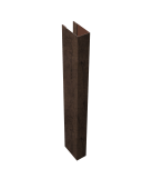 Стойка Texas для калиток и ворот 0,45 Print Elite Antique Wood TwinColor (2м) Центр Кровли