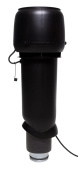 Вентилятор Vilpe Е190 P 125/700 черный Центр Кровли