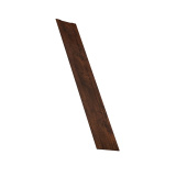 Крепежная планка жалюзи Milan, Milan Slim, Tokyo 0,45 Print-Double Premium Cherry Wood Dark F (2м) Центр Кровли