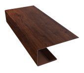 J-Профиль 18мм 0,4 Print Premium Cherry Wood Fresh TwinColor (2м) Центр Кровли