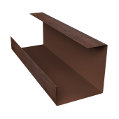 Планка угла внутреннего составная нижняя 0,45 Print Premium Cherry Wood Fresh TwinColor (3м) Центр Кровли