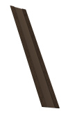 Крепежная планка жалюзи Milan, Milan Slim, Tokyo 0,45 Print Elite Antique Wood TwinColor (3м) Центр Кровли