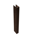 Стойка Texas для калиток и ворот 0,45 Print Premium Antique Wood TwinColor (3м) Центр Кровли