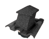 Вентилятор кровельный для композитной черепицы Metrotile HV15-15 Gallo черный Центр Кровли