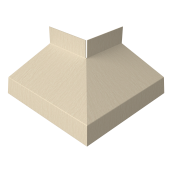 Угол отлива внешний 50 0,45 Print Elite с пленкой Milky Wood TwinColor Центр Кровли