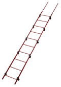 Лестница кровельная Grand Line RAL 3011 2,76м Центр Кровли