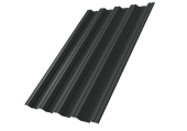 Профнастил НС44R Grand Line 0,5 Rooftop Бархат RAL 7016 антрацитово-серый Центр Кровли