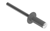 Заклёпка вытяжная Daxmer 4,8х21 (400шт) алюм/сталь (короб) Центр Кровли