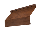 Ламель забора жалюзи Milan new 0,45 Print Premium Golden Wood Fresh TwinColor Центр Кровли