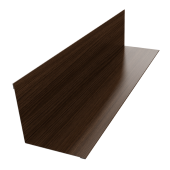 Угол внутренний 110х110 0,45 Print Elite Coffee Wood TwinColor (2м) Центр Кровли