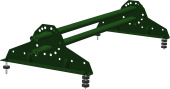 Снегозадержатель NEW трубчатый Grand Line RAL 6002 1м Центр Кровли