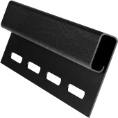 Планка финишная Grand Line Acryl черный (3,0м) Центр Кровли