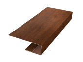 J-Профиль 12мм 0,45 Print Premium Golden Wood Fresh TwinColor (3м) Центр Кровли