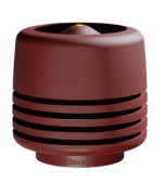 Колпак Docke Premium для вентиляционного выхода изолированного 160 красный Центр Кровли