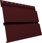 Квадро Брус 3D в02 Grand Line 0,45 Drap RAL 3005 красное вино Центр Кровли