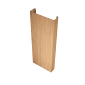 Полустолб для С8,С10 0,45 Print Elite с пленкой Honey Wood TwinColor (L1,8) Центр Кровли