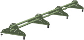 Снегозадержатель NEW трубчатый Grand Line RAL 6019 3м Центр Кровли