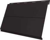 Вертикаль line Grand Line 0,5 Полидэкстер TwinColor с пленкой RR 32 темно-коричневый Центр Кровли