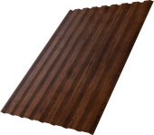 Профнастил С20A Grand Line 0,45 Принт Премиум Бразильская вишня Фреш TwinColor Центр Кровли