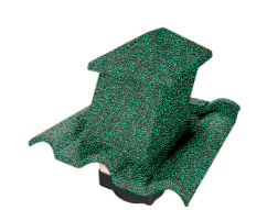 фото Вентилятор кровельный для композитной черепицы Metrotile HV15-15 Gallo зеленый Центр Кровли картинка Вентилятор кровельный для композитной черепицы Metrotile HV15-15 Gallo зеленый Центр Кровли