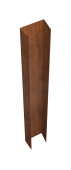 Крепежная планка верхняя Texas 0,45 Print-Double Premium Golden Wood Fresh (3м) Центр Кровли
