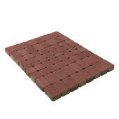 Плитка тротуарная Классико Винный h60 57х115 115х115 172х115 Центр Кровли