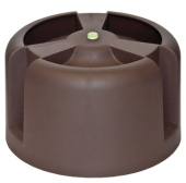 Колпак Krovent Hupcap 270 коричневый Центр Кровли