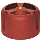 Колпак Krovent Hupcap 270 красный Центр Кровли