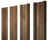 Штакетник М-образный А с прямым резом 0,45 Print Premium Pine Wood Fresh Центр Кровли