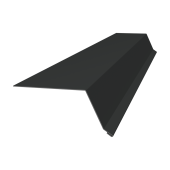 Планка капельник 100х55 Grand Line 0,5 Velur RAL 7016 антрацитово-серый (3м) Центр Кровли