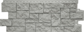 Фасадная панель Grand Line Дикий камень Классика серый Центр Кровли