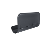 картинка Ограничитель перелива Grand Line 125/90 Matte PU RAL 7024 Центр Кровли Ограничитель перелива Grand Line 125/90 Matte PU RAL 7024 Центр Кровли
