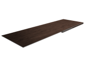 Планка финишная 48х25 0,45 Print Premium Antique Wood TwinColor (3м) Центр Кровли