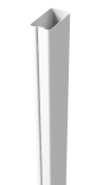 Труба 40х20х1,0х3000 RAL 9003 Центр Кровли