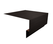 Планка околооконная сложная 250х75х18 (j-фаска) 0,45 Print Elite Coffee Wood TwinColor (3м) Центр Кровли