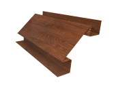 Угол внутренний сложный 75мм 0,45 Print-Double Premium Golden Wood Fresh (2м) Центр Кровли