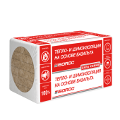 Утеплитель Isoroc П-75 1000х600х100 (0,24м3) Центр Кровли