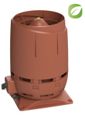 Вентилятор Vilpe Flow Eсo125S с основанием 300x300 кирпичный Центр Кровли